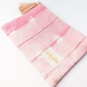 NWT Lu & Elle Pink Tie Dye Pouch